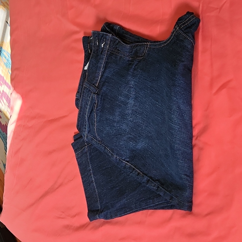 Gently-Used, New York and Company Denim Capris, Size 16